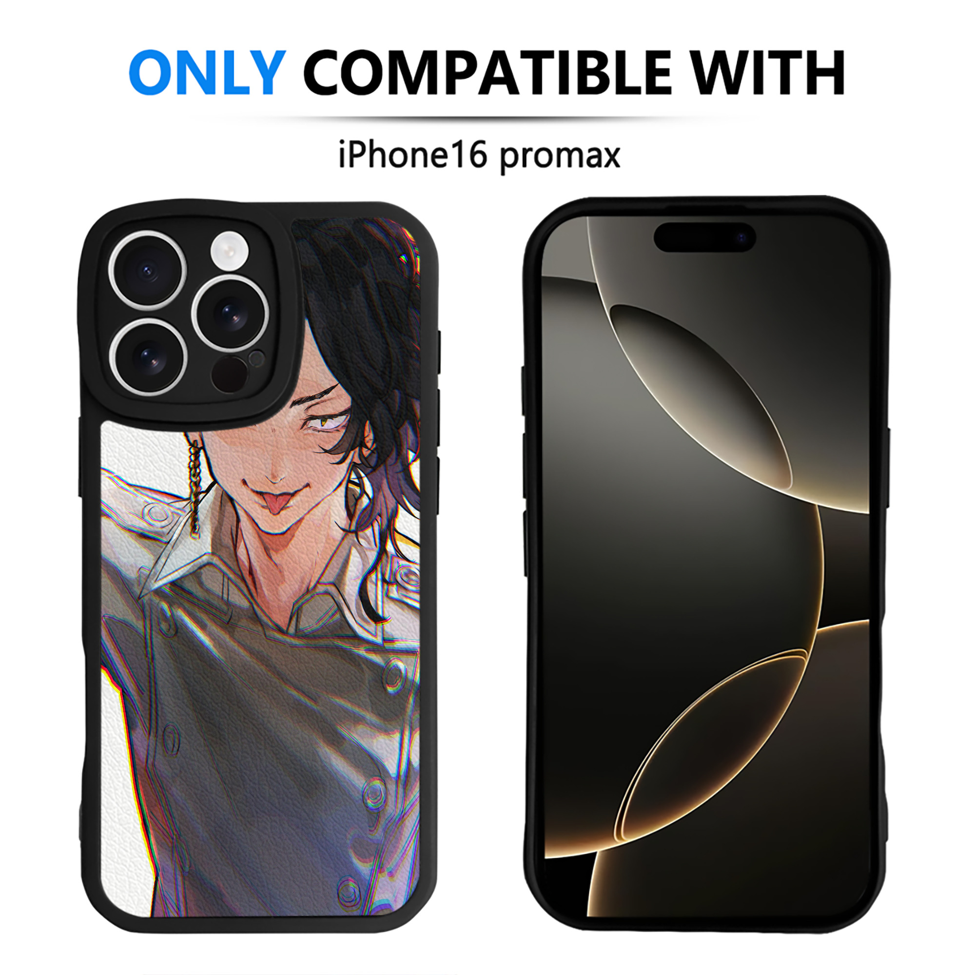 （画像用） 東京リベンジャーズ Tokyo Revengers 【iPhone 16シリーズ対応】シリコンスマホケース（レザー調） 材質：シリコン